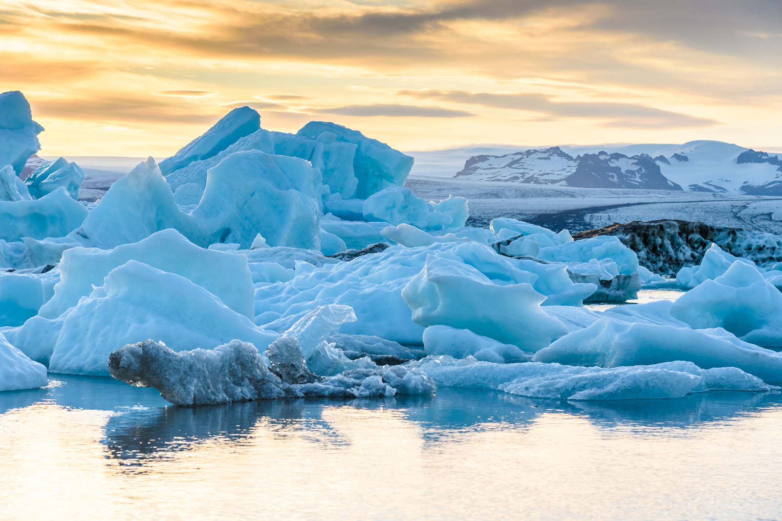 Jokulsarlon glacier lagoon, Iceland